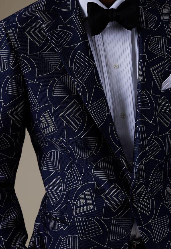 Paul Stuart Wool & Silk Deco Dinner Jacket