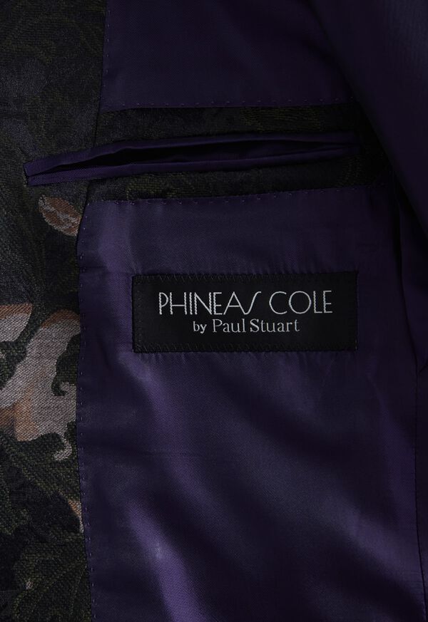 Paul Stuart Wool & Silk Jacquard Dinner Jacket