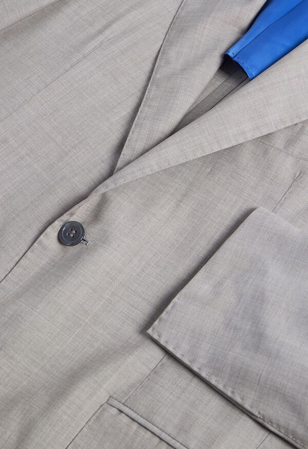 Paul Stuart Wool & Silk Solid Suit