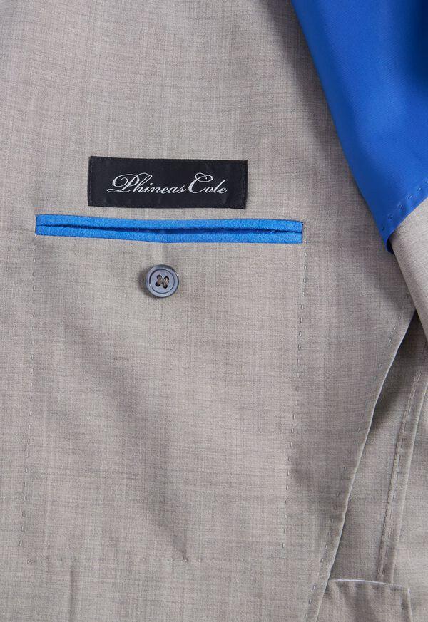 Paul Stuart Wool & Silk Solid Suit