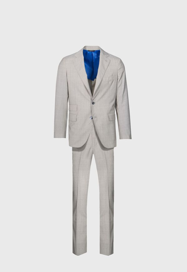 paul stuart Wool & Silk Solid Suit