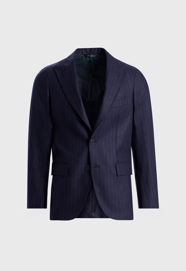 Paul Stuart Wool Stripe Two Button Suit