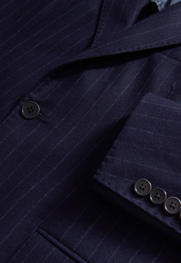 Paul Stuart Wool Stripe Two Button Suit