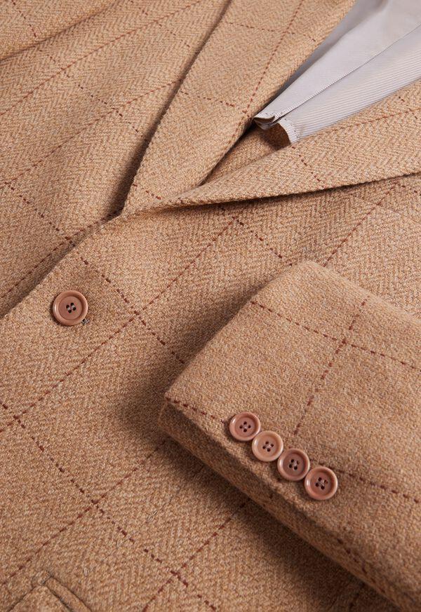 Paul Stuart Wool Windowpane Jacket
