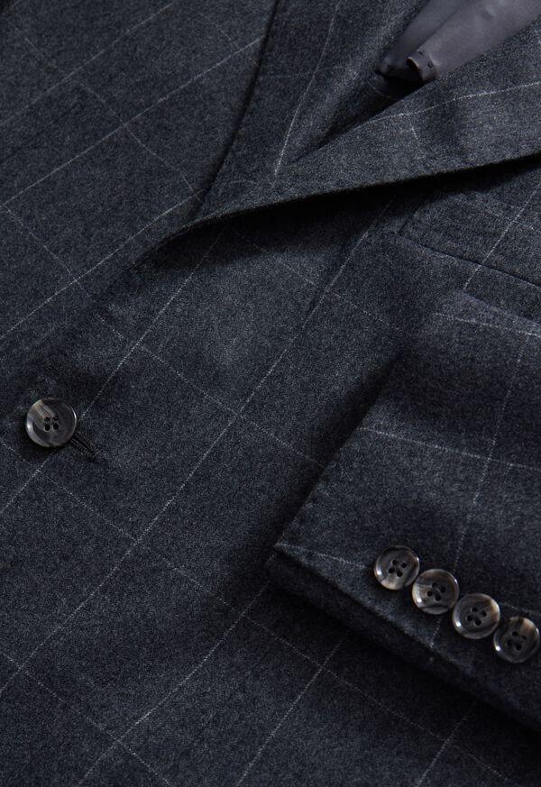 Paul Stuart Wool Windowpane Suit