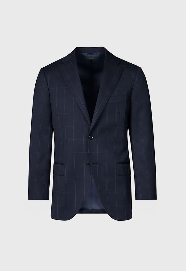 Paul Stuart Wool Windowpane Suit