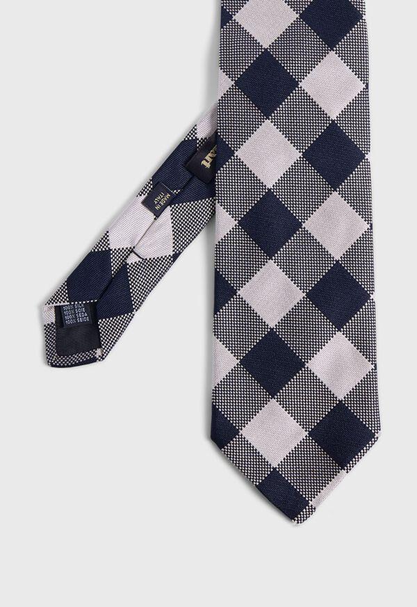 paul stuart Woven Check Tie