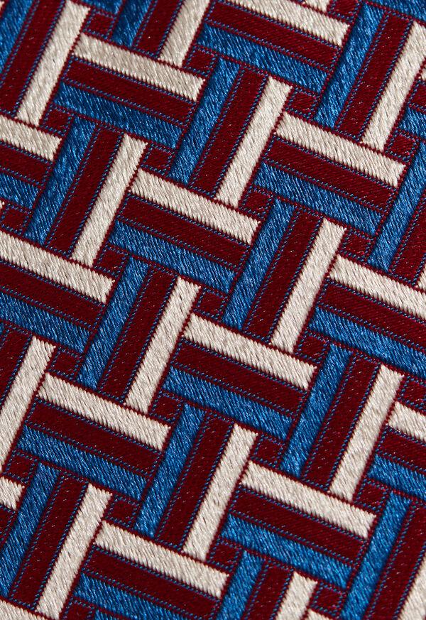 Paul Stuart Woven Silk Basketweave Tie