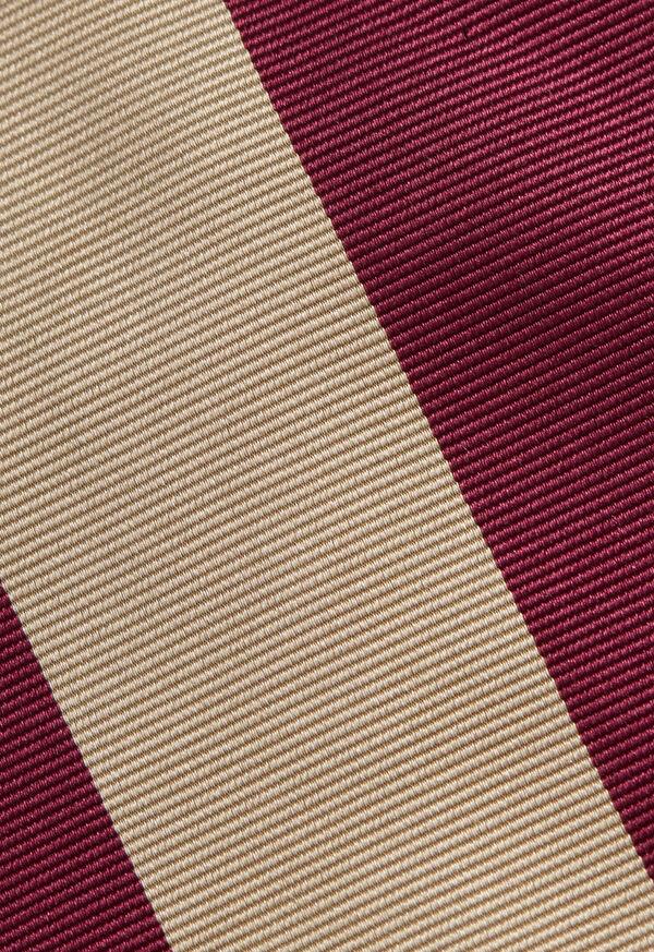 Paul Stuart Woven Silk Block Stripe