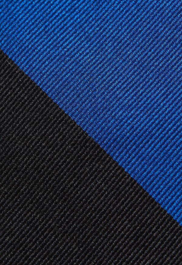 Paul Stuart Woven Silk Block Stripe Tie
