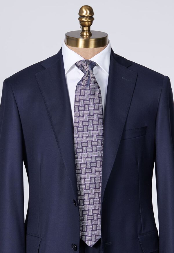 Paul Stuart Woven Silk Deco Tie