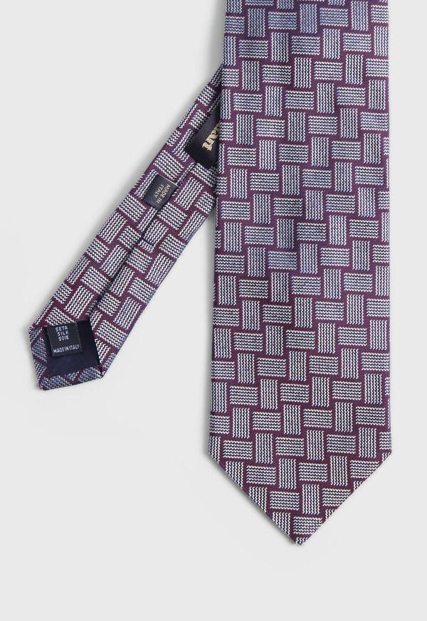 paul stuart Woven Silk Deco Tie