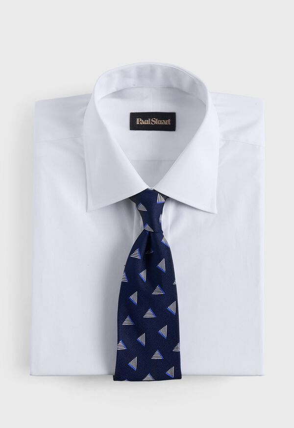 Paul Stuart Woven Silk Diamond Deco Tie