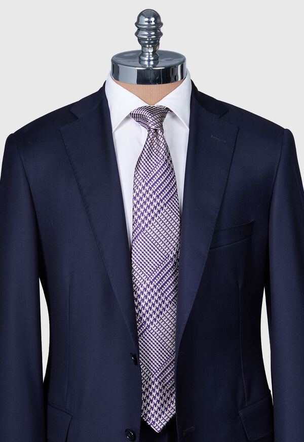 Paul Stuart Woven Silk Glen Plaid Tie