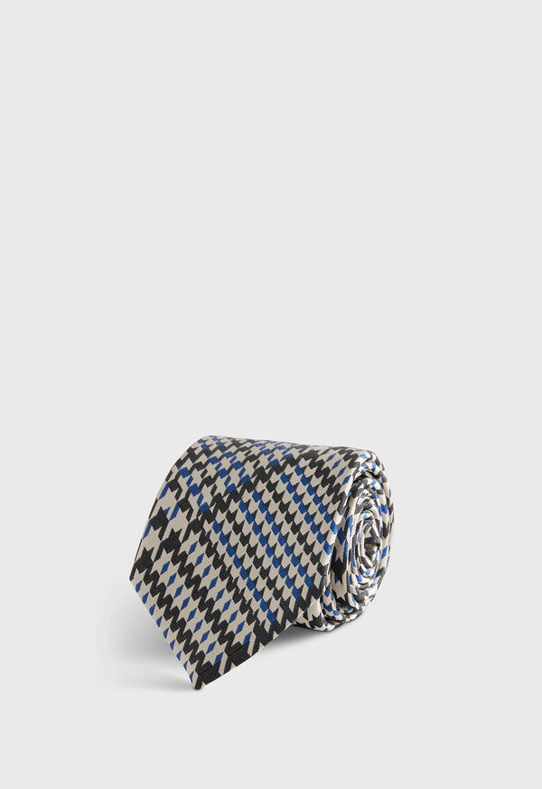 paul stuart Woven Silk Glen Plaid Tie