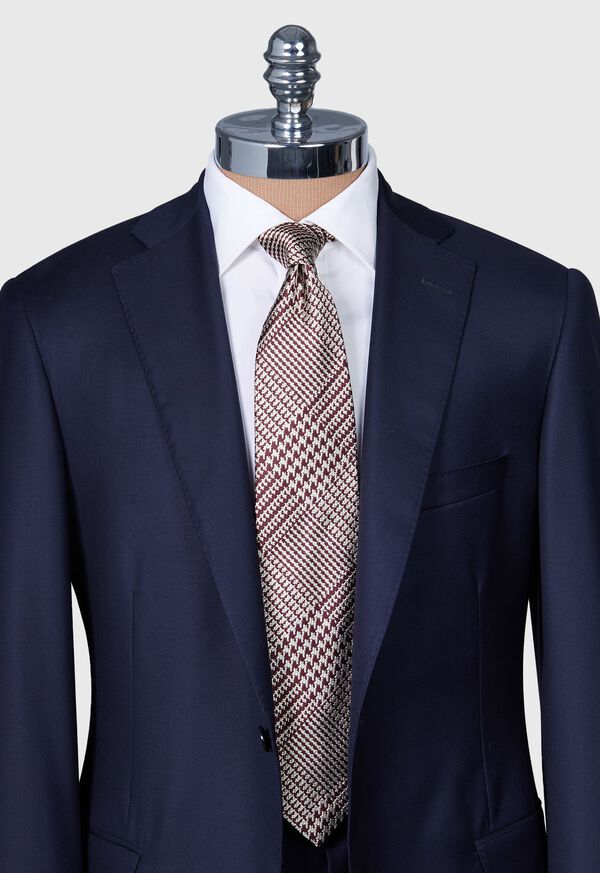 Paul Stuart Woven Silk Glen Plaid Tie