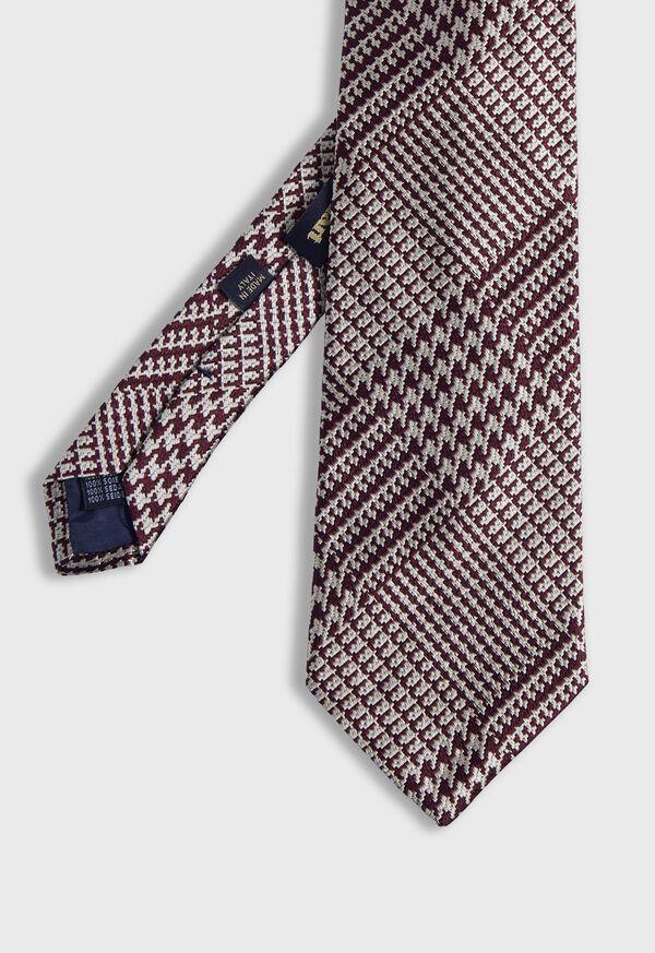 paul stuart Woven Silk Glen Plaid Tie