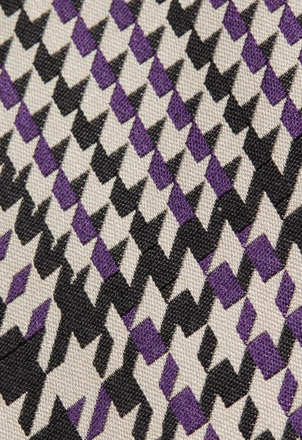 Paul Stuart Woven Silk Glen Plaid Tie