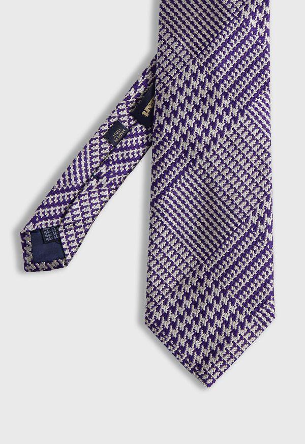 paul stuart Woven Silk Glen Plaid Tie