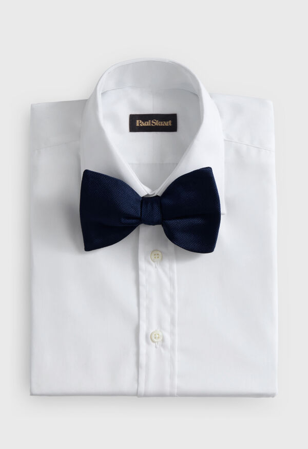 Paul Stuart Woven Silk Grosgrain Bowtie