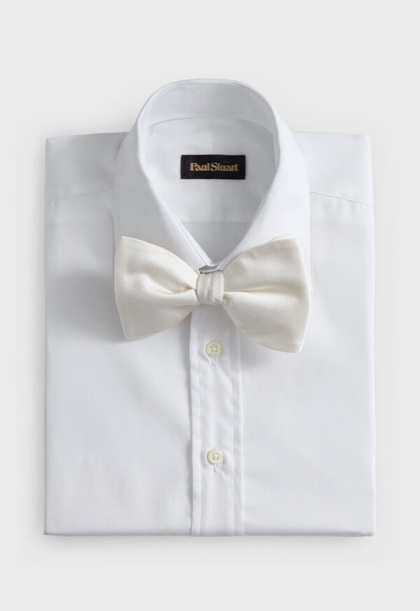 Paul Stuart Woven Silk Grosgrain Bowtie