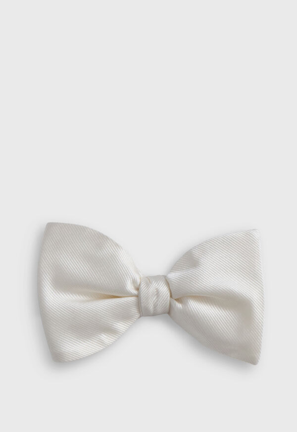 paul stuart Woven Silk Grosgrain Bowtie