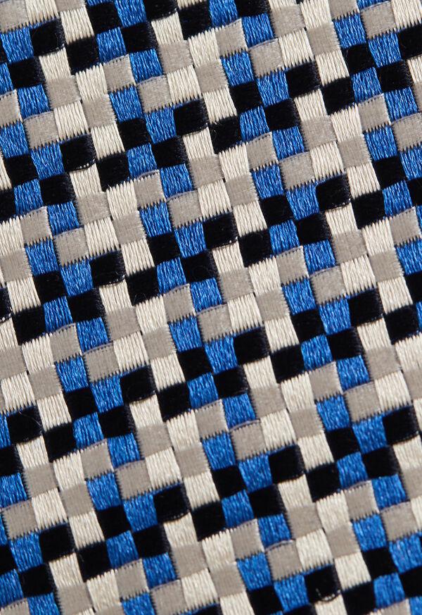 Paul Stuart Woven Silk Houndstooth Tie