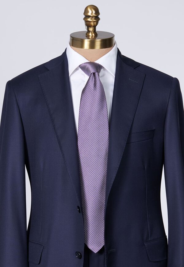 Paul Stuart Woven Silk Micro Deco Tie