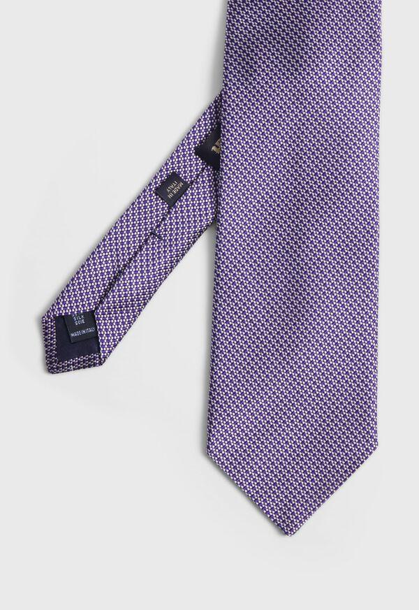 paul stuart Woven Silk Micro Deco Tie