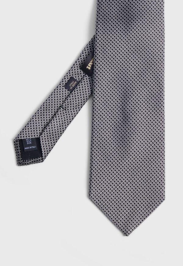 paul stuart Woven Silk Micro Deco Tie