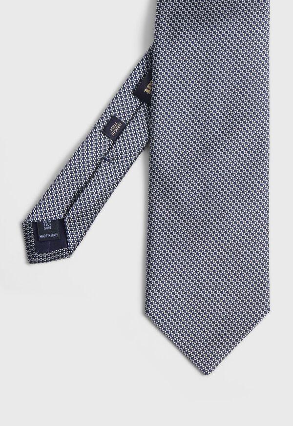 paul stuart Woven Silk Micro Deco Tie