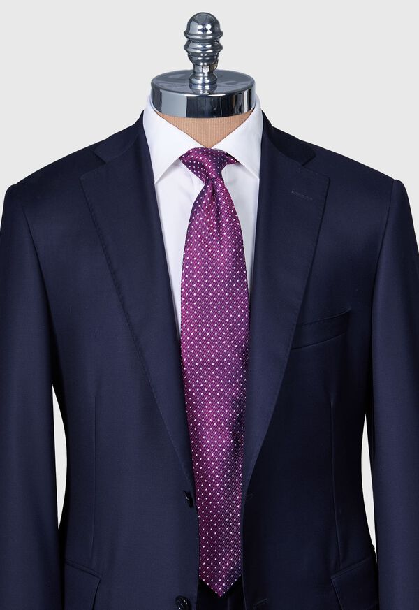 Paul Stuart Woven Silk Micro Dot Tie