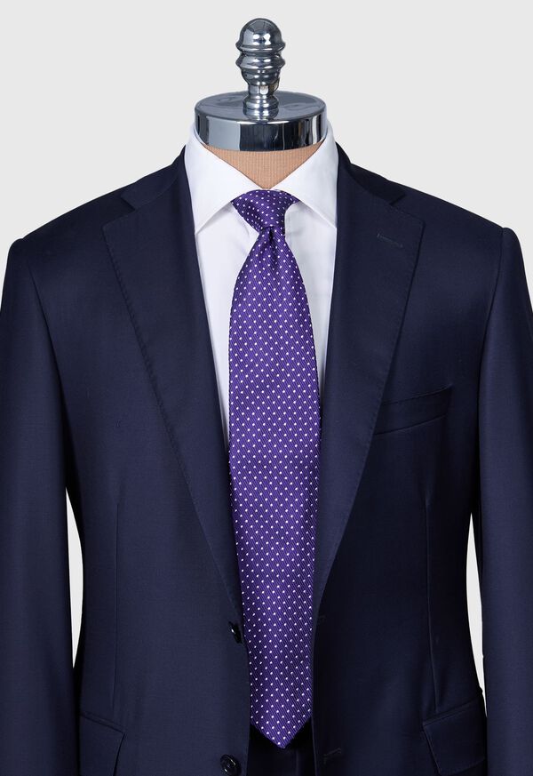 Paul Stuart Woven Silk Micro Dot Tie