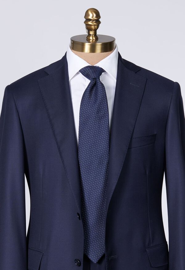 Paul Stuart Woven Silk Micro Pattern Tie