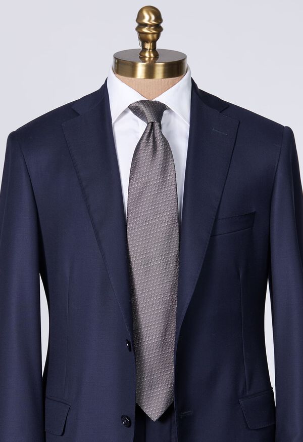 Paul Stuart Woven Silk Micro Pattern Tie