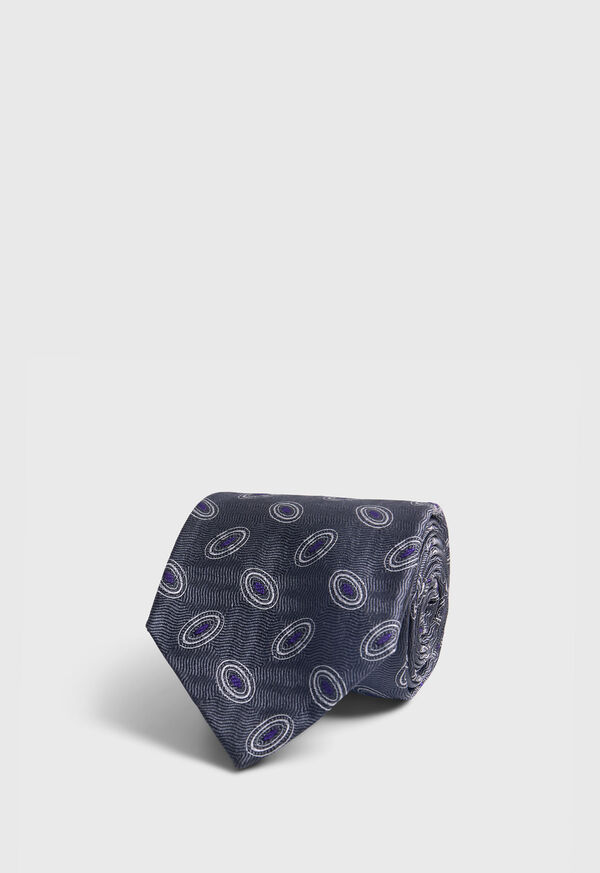 paul stuart Woven Silk Oval Deco Tie