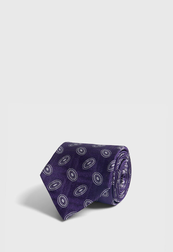 paul stuart Woven Silk Oval Deco Tie