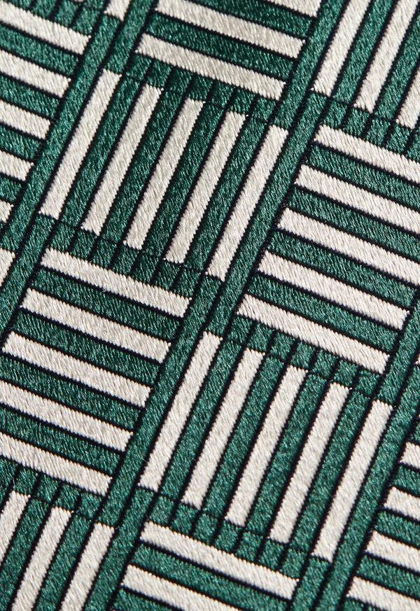 Paul Stuart Woven Silk Parquet Tie