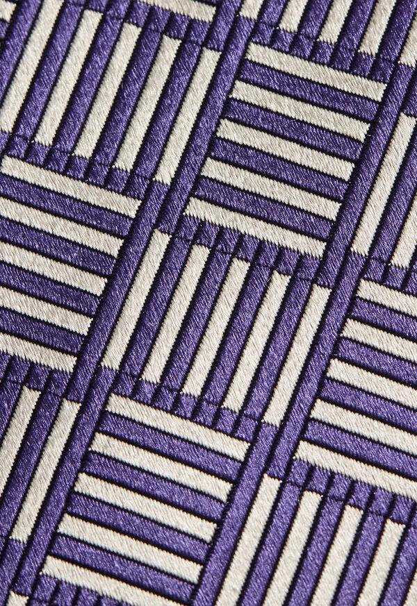 Paul Stuart Woven Silk Parquet Tie