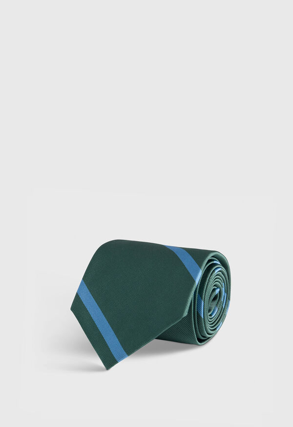 paul stuart Woven Silk Regimental Stripe Tie