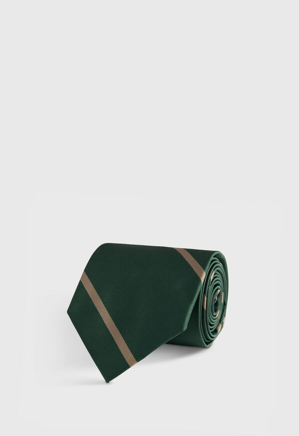 paul stuart Woven Silk Regimental Stripe Tie