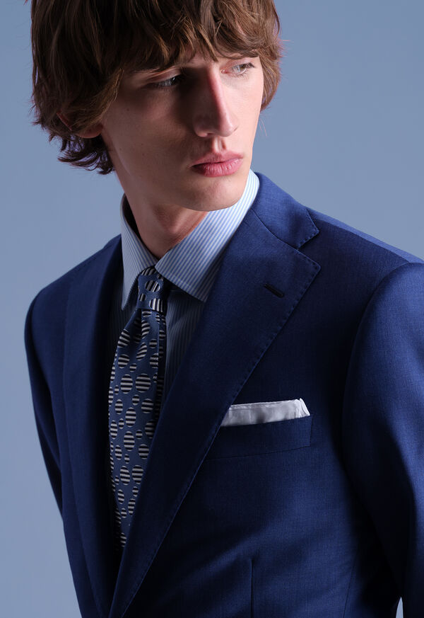 Paul Stuart Woven Silk Tossed Circle