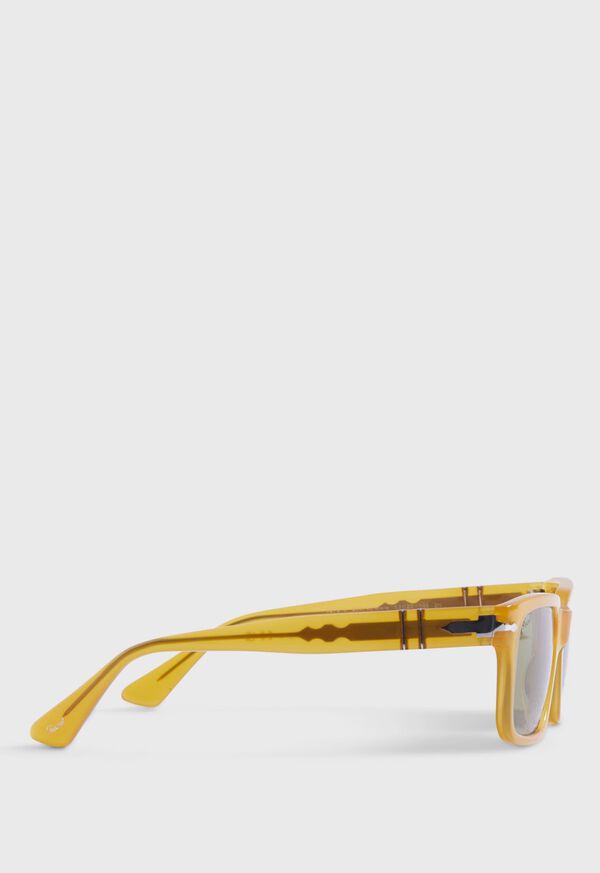 Paul Stuart Persol® Honey Sunglasses With Green Lens