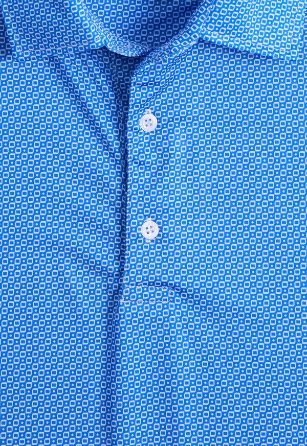Paul Stuart Ultra Soft Deco Square Performance Polo