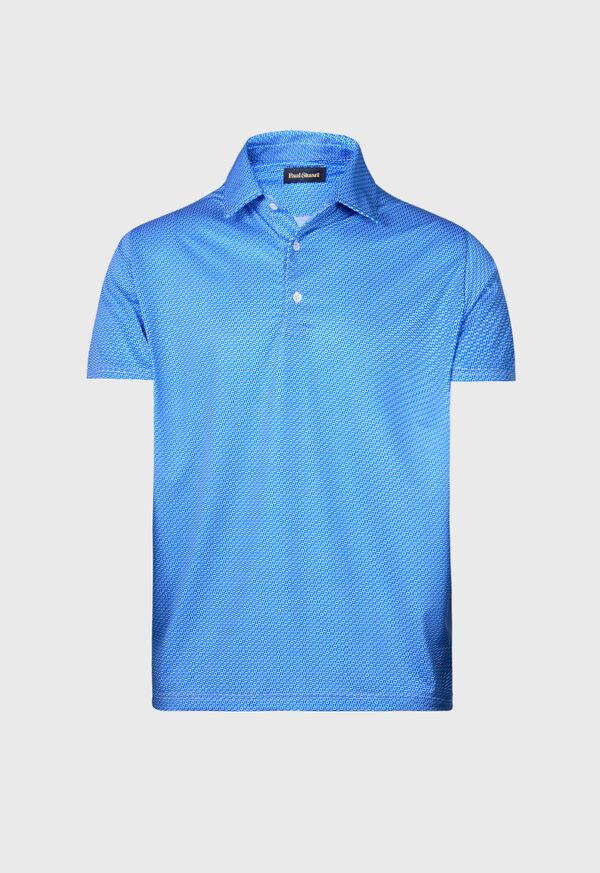 paul stuart Ultra Soft Deco Square Performance Polo