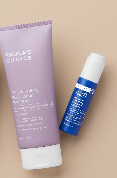paula's choice Smooth + radiant face and body