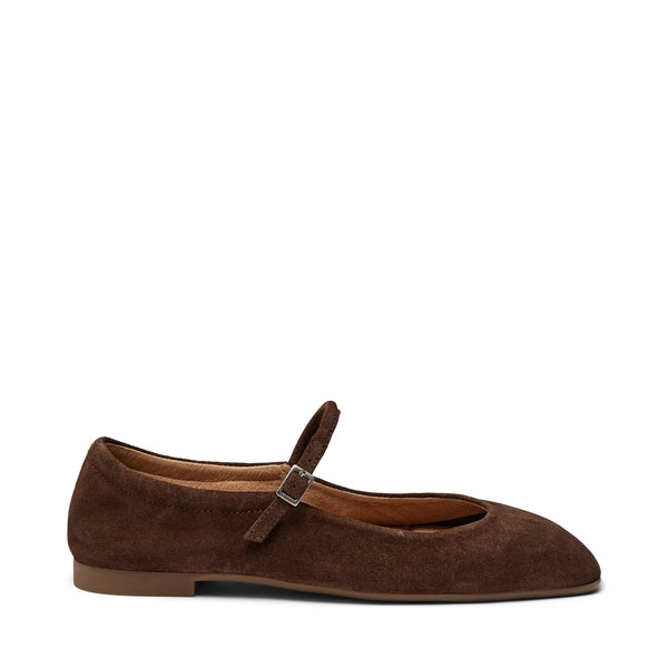 pavement Elga Patent - Brown suede