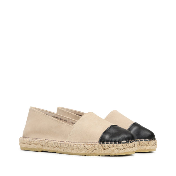Pavement Nanna - Beige Suede/black