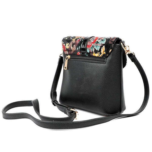 pavers Adjustable Buckle Fasten Crossbody Bag - Floral