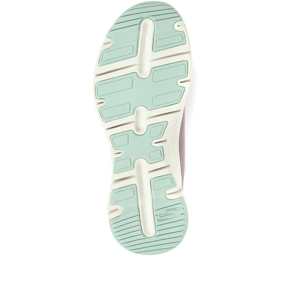 Pavers Arch Fit: Big Appeal Lace-Up Trainers - Lavender